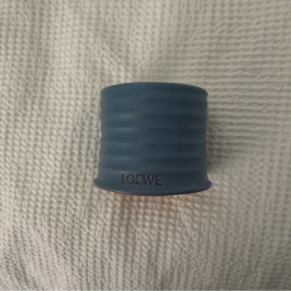 Loewe Cypressballs textured Blue Holder
